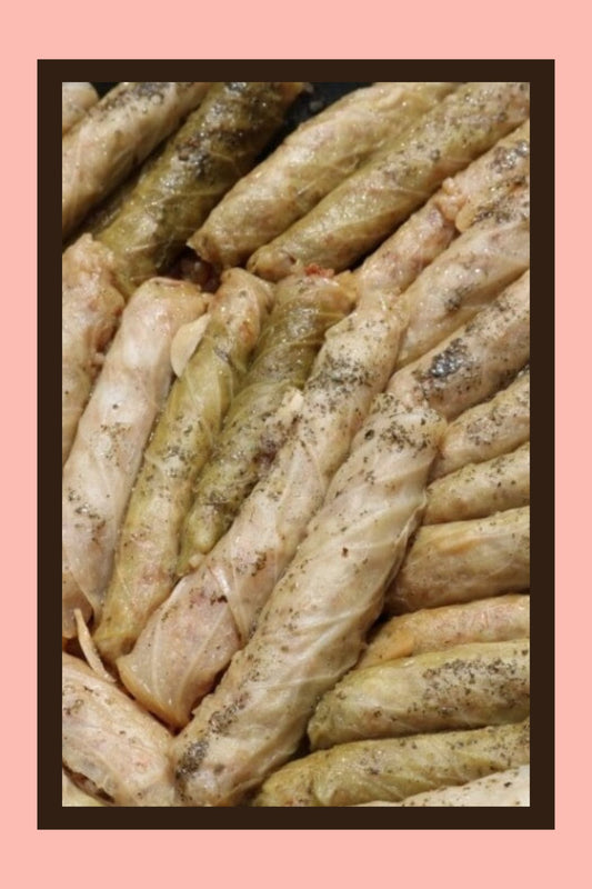 Cabbage Rolls (1.9 lbs 20-25 pcs) - Lebanesefeastusa