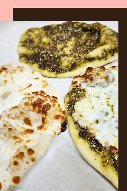 Lebanese manakish,cheese mankoush,zaatar pastries. - Lebanesefeastusa