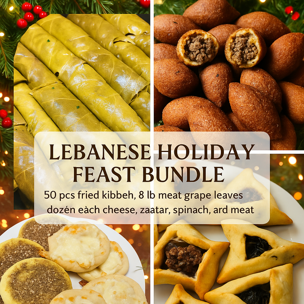 🎄Lebanese Holiday Feast Bundle