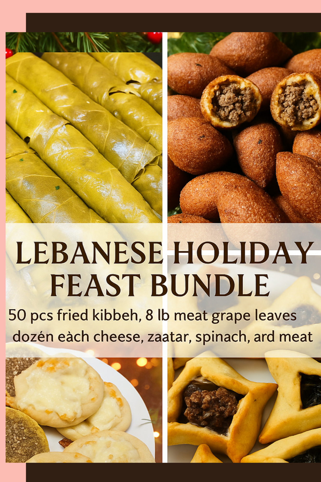 🎄Lebanese Holiday Feast Bundle